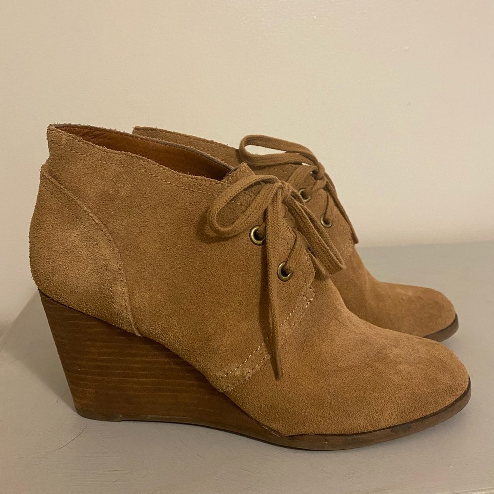 Lucky Brand Wedge Booties